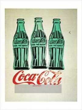 Cola Flaschen Andy Warhol Ölgemälde